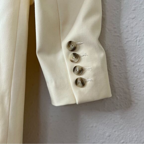 ZARA Butter Yellow Blazer Mini Dress Blogger Favorite Size Small - Picture 11 of 15